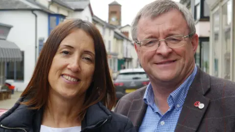 Welsh Liberal Democrats Jane Dodds and William Powell
