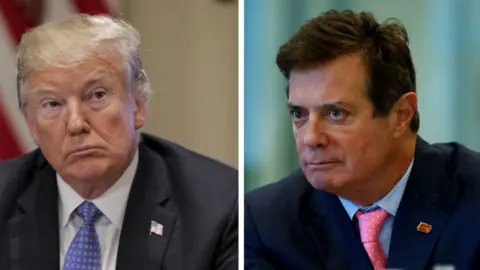 Getty/Reuters Composite photo of Trump and Manafort