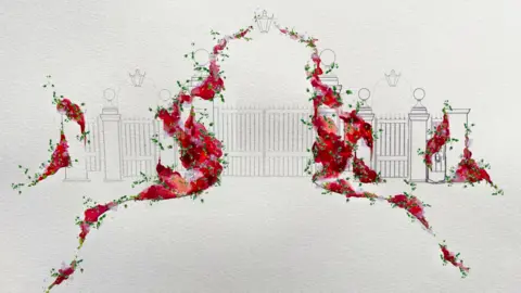 Poppy Sturley Sketch of Ms Sturley's display