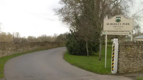Mark Anderson/GEOGRAPH The entrance of Burghley Park Golf Club near Stamford.