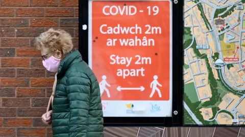 Getty Images Woman shopping in Merthyr