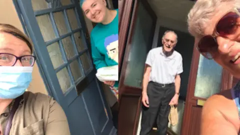 BS3 Community Covid Response Volunteers making deliveries in BS3