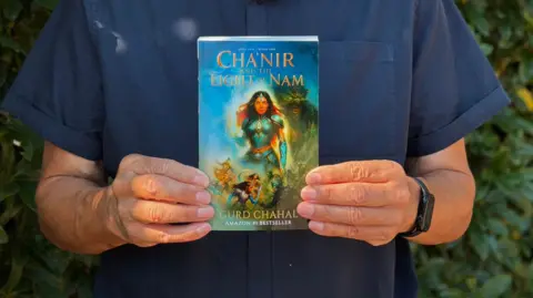 handout Gurd is holding his book
