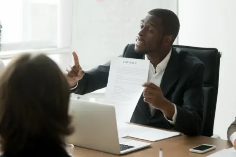 Getty Images Man at work