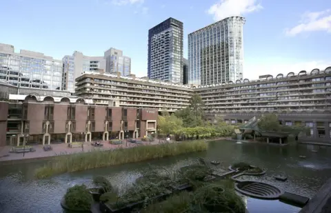 Philip Toscano/PA File photo dated 24/09/14 of Part of the Barbican Housing Estate and the Guildhall School of Music and Drama