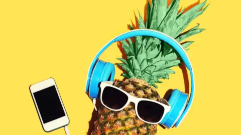 Getty Images Pineapples are banned at Leeds & Reading