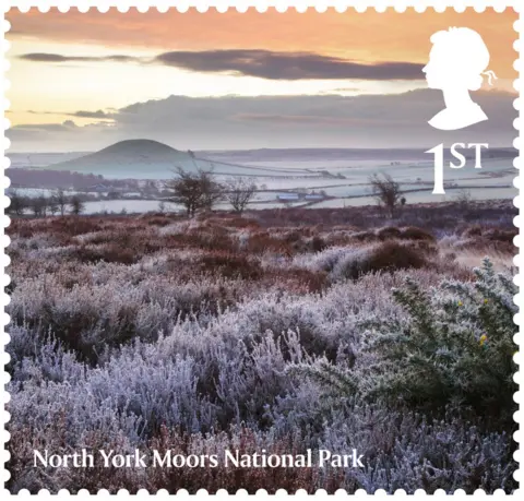 Royal Mail National park stamp