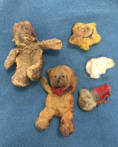 Paragon Veterinary Referrals Recovered teddy bears