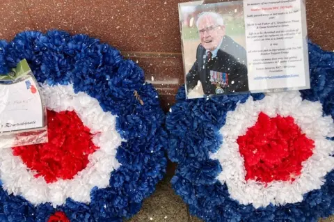 RAF Benevolent Fund/PA Vandalised memorial