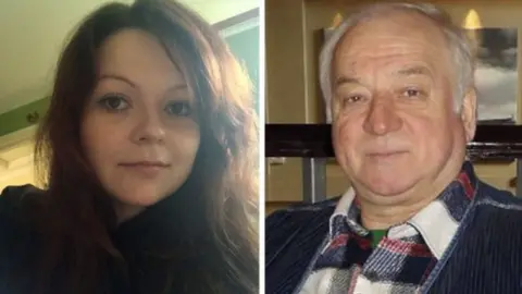 BBC/Reuters Yulia and Sergei Skripal