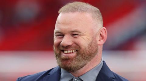 Wayne Rooney smiling