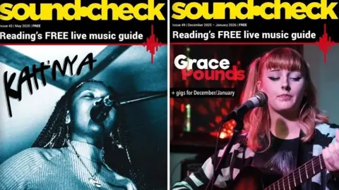 Sound-Check magazine covers