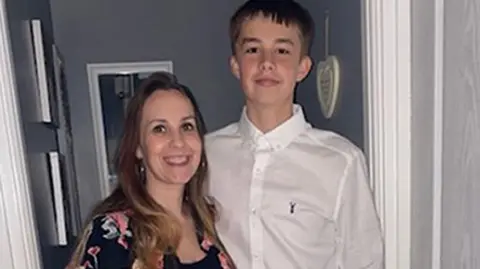 PA Media Leanne Ekland and Max Dixon