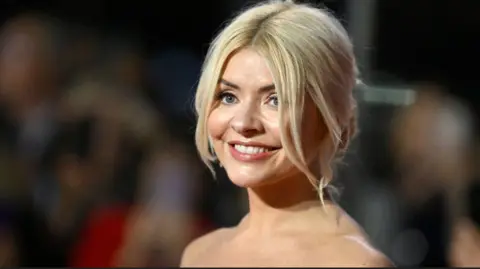 GETTY IMAGES TV presenter Holly Willoughby smiling