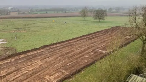 Yorkshire Water Fields in the Harton area of North Yorkshire