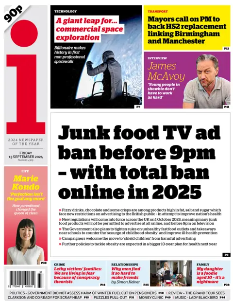  Junk nutrient  TV advertisement  prohibition  earlier  9pm - with full   prohibition  online successful  2025