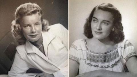 Rhode Island twin sisters, 97, die after falling in driveway - BBC News