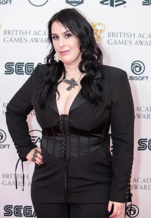 Getty Images Rhianna Pratchett during the British Academy Games Awards 2022 at the Queen Elizabeth Hall on 7 April 2022 in London