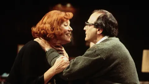 Getty Images And alongside David Suchet, in a production of Who's Afraid of Virginia Woolf.