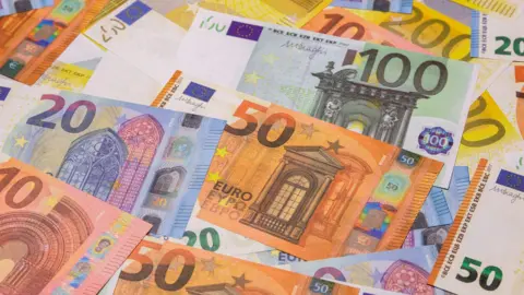 Getty Images Euro notes