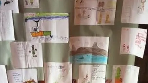 Macleod family School drawings