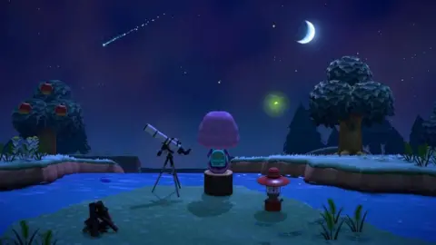 Nintendo A still from Animal Crossing