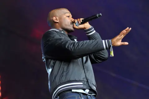 Getty Images Dot Rotten on stage