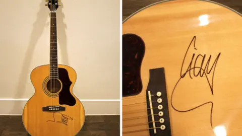 West Midlands Police Stolen guitar