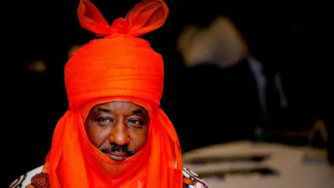 Getty Images The Emir of Kano, Muhammadu Sanusi II