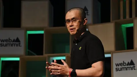 Getty Images Binance chief executive Changpeng Zhao