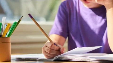 Getty Images Child studying