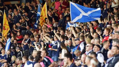 Getty Images Hampden crowd