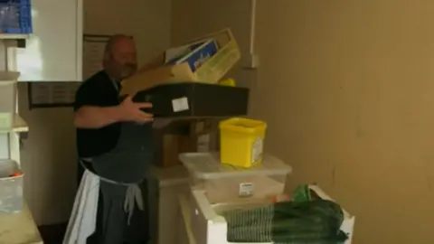 Keith Evans at the Blue Boar Inn