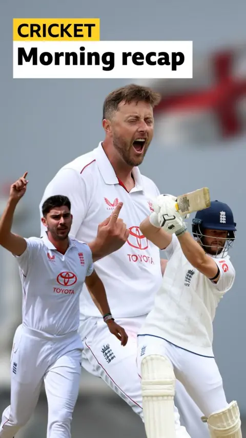 Ben Duckett, Ollie Robinson and Josh Tongue