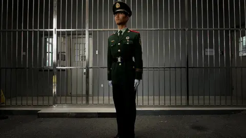 Getty Images File image of prison in Beijing