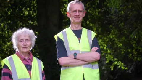 Paul Horne Paul Horne with his mum Valerie, who passed away in 2017