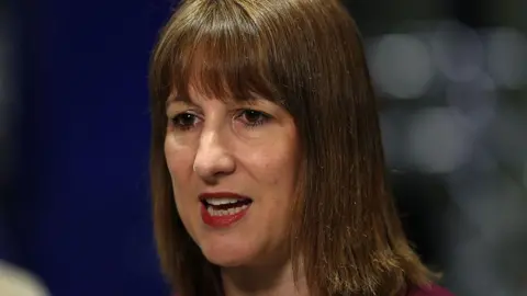 Rachel Reeves close up of head, speaking