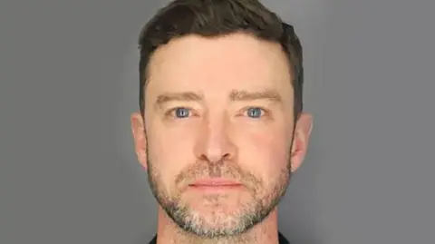 Sag Harbor Police Department A mugshot of Justin Timberlake