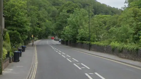 Google Dale Road in Matlock