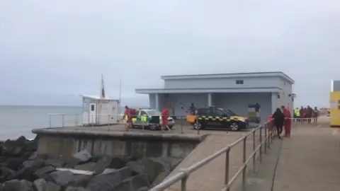 BBC Emergency services at Sheringham