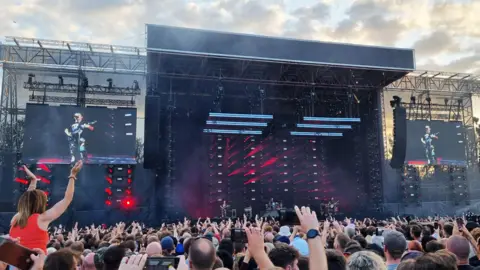 David Keller/BBC Muse gig at MK Bowl