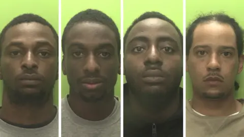Nottinghamshire Police Malcolm Francis, Daniel Francis, Richard Anderson and Ijah Lavelle Moore