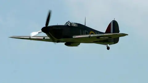 PA Media A Hawker Hurricane plane
