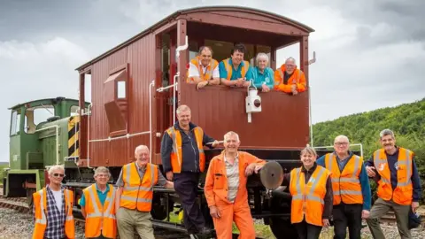 Mike Hopps The brake van now