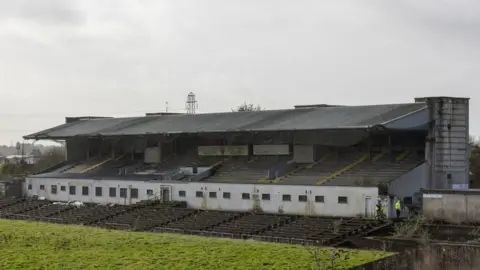PA Media Casement Park in current coniditon