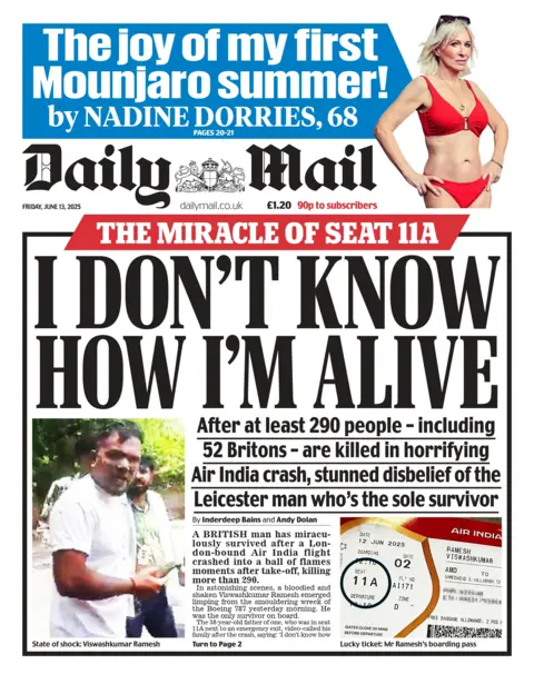  "I don't know how I'm alive".
