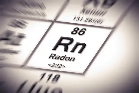 Getty Images Radon symbol