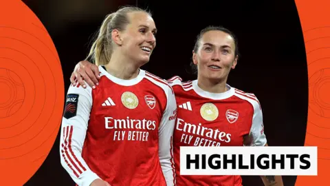 Stina Blackstenius and Victoria Pelova smiling together