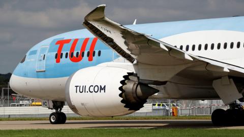 A Boeing 787 of the travel company TUI (stock image)