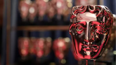 Getty Images Bafta Award trophy